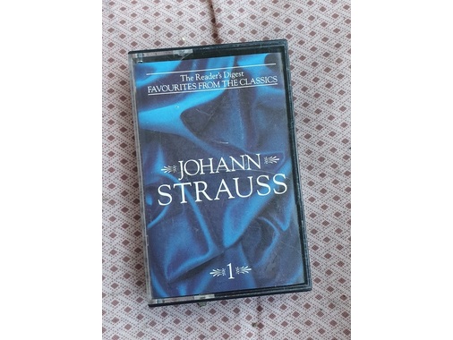  Originali audio kasetė JOHANN STRAUSS