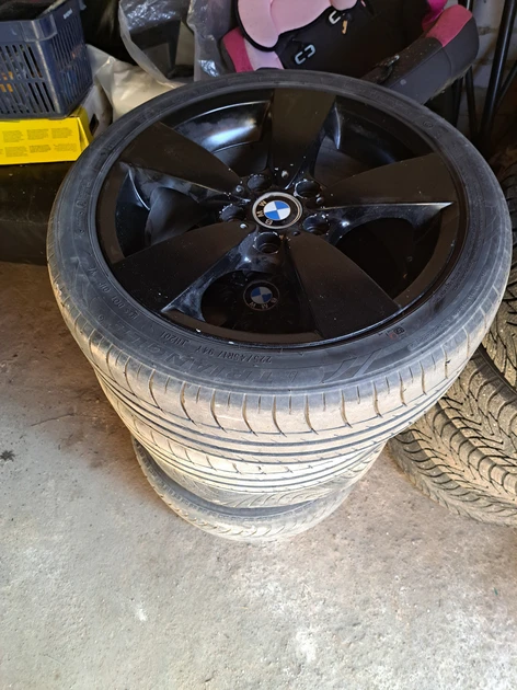  R17 ratų komplektas 5x120 - idealiai tinka BMW