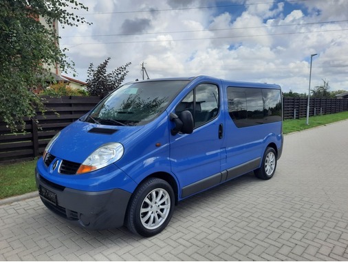  Renault Trafic 06m 2,0d iš Vokietijos 