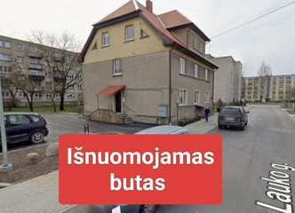 Išnuomojamas 2 kambarių butas 