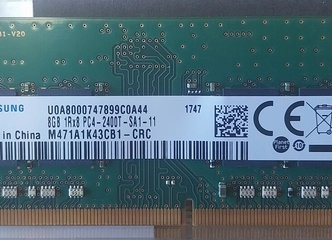 Aukščiausios kokybės 8GB DDR4 atmintis PC ir žaidimams