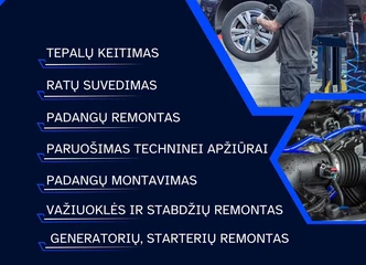 Rezervuok automobilio remontą jau šiandien!