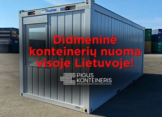 Buitinių ir modulinių konteinerių nuoma