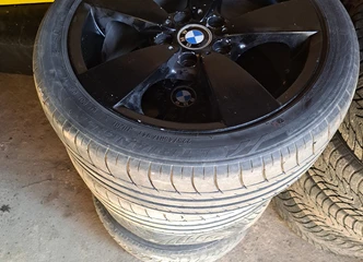 R17 ratų komplektas 5x120 - idealiai tinka BMW